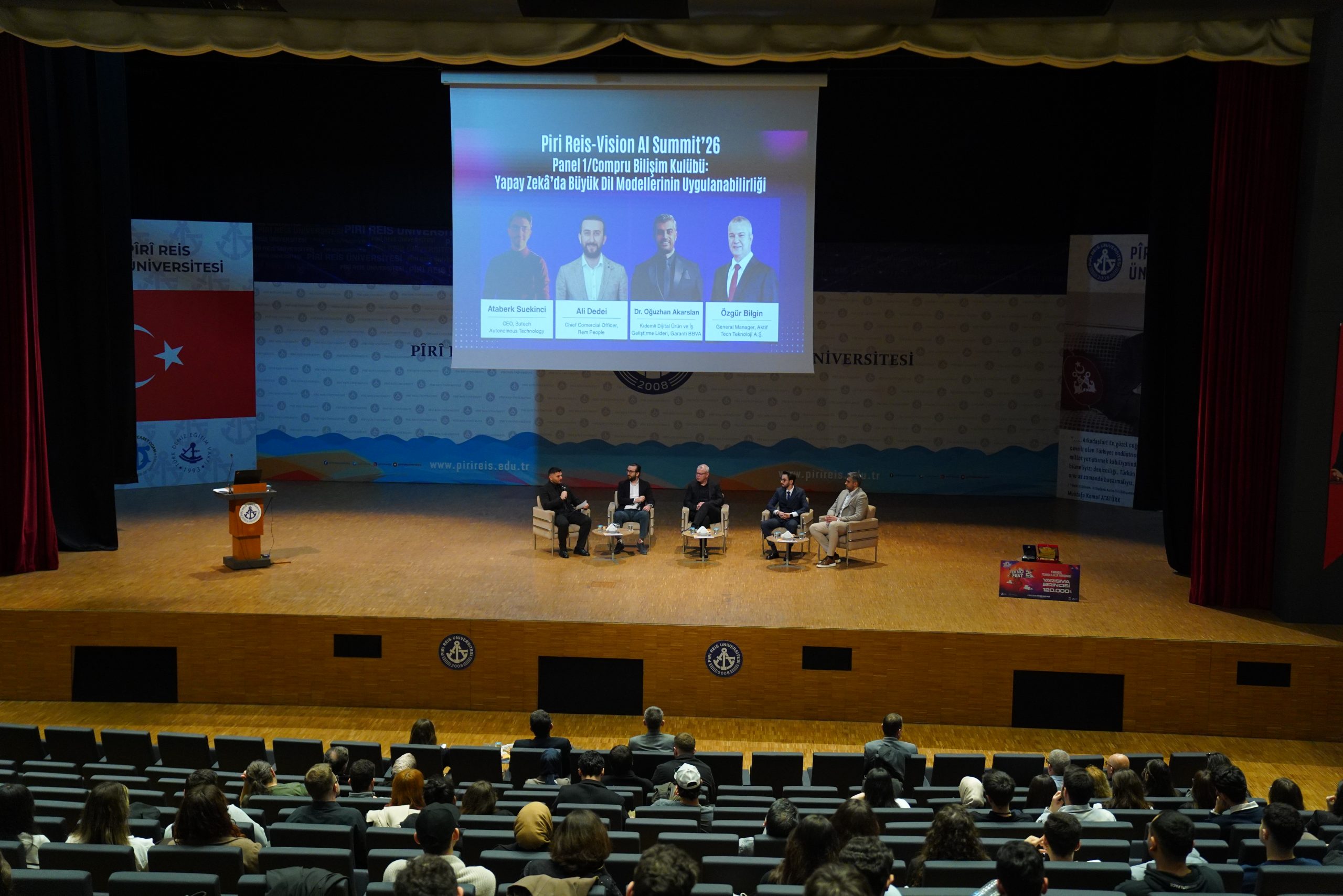 TEKNOFEST Fırsatlar Sunumu ve Piri-Vision AI Summit ’26 Piri Reis Üniversitesinde Gerçekleşti